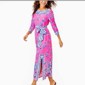 Lilly Pulitzer UPF 50+ Carabella Chillylilly Dress XL